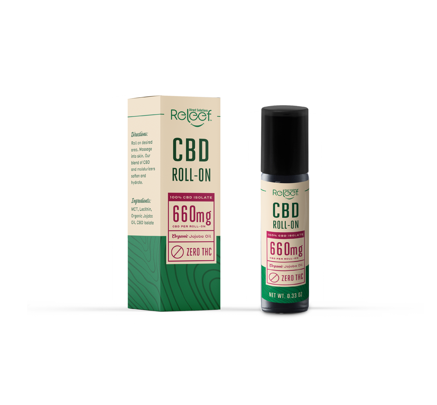 CBD Roll-On | 660mg CBD Isolate