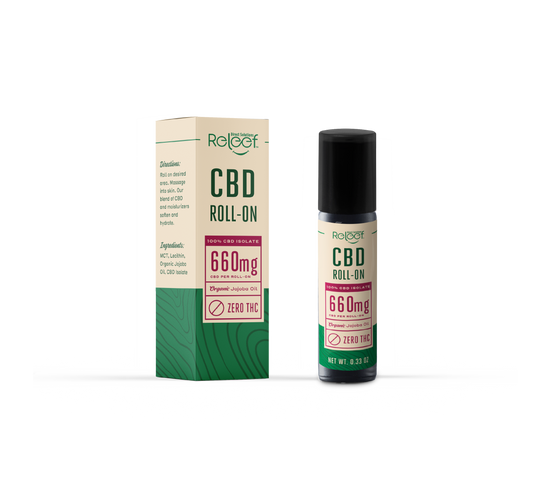 CBD Roll-On | 660mg CBD Isolate