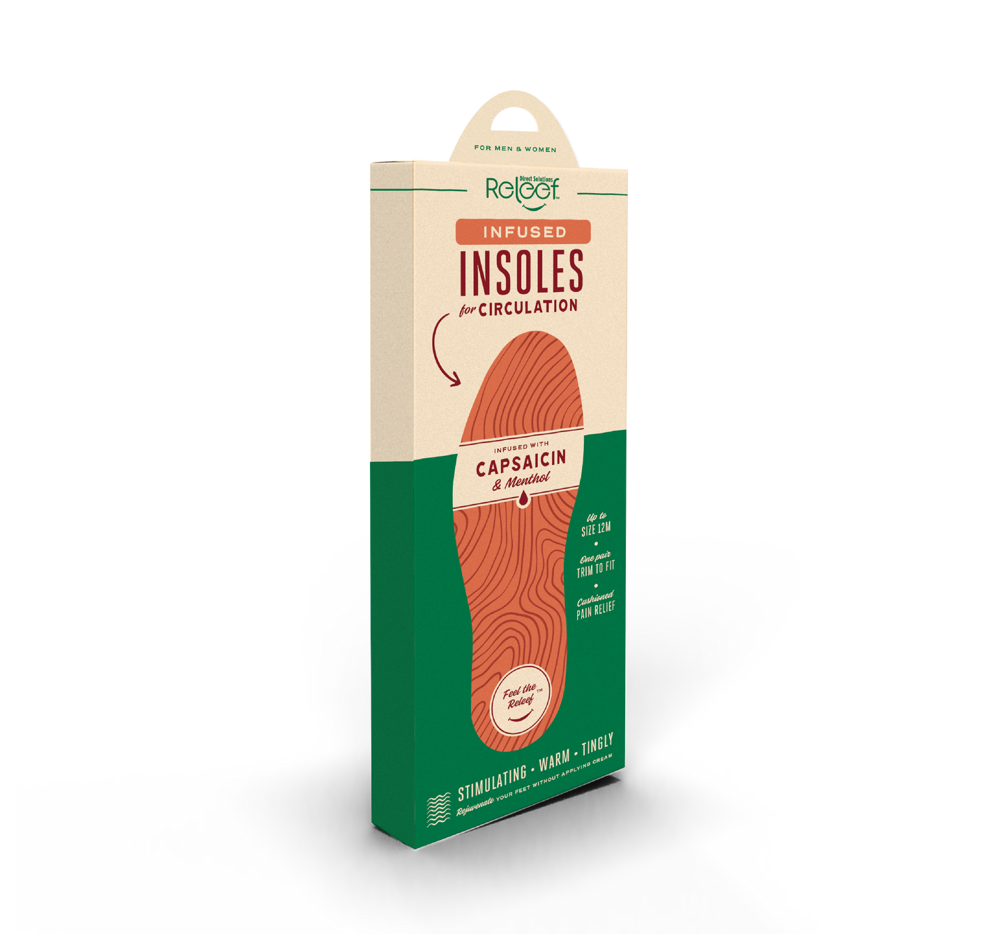 Circulation Relief Infused Insoles