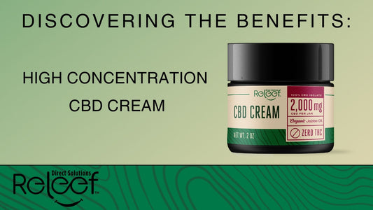 Discovering the Benefits of High Concentration CBD Cream
