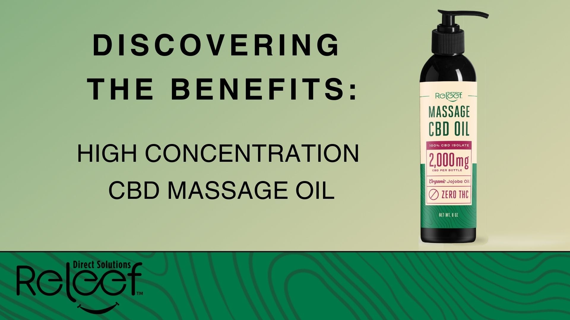 Exploring the Benefits of High Concentration CBD Massage Oil