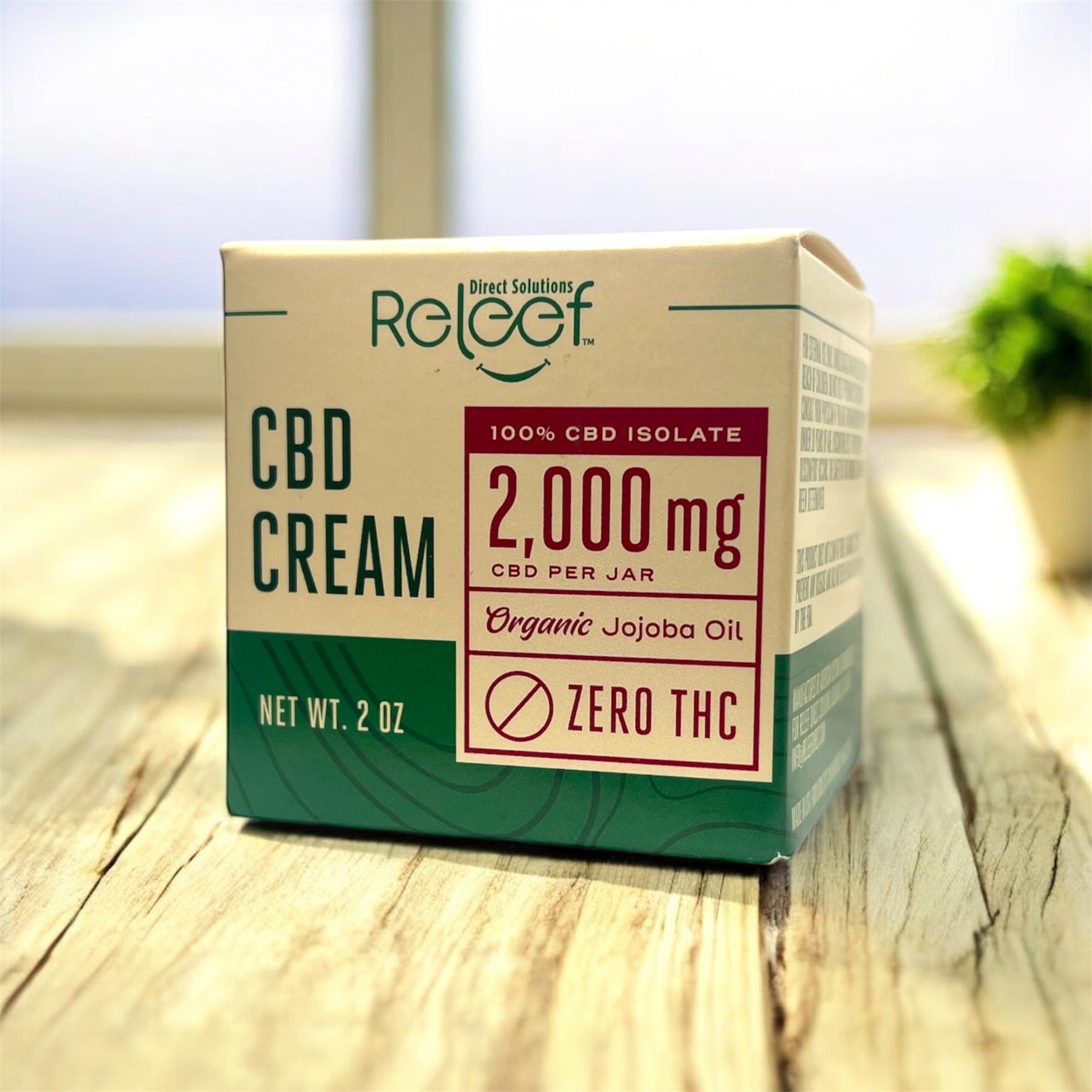 CBD Cream | 2000mg CBD Isolate