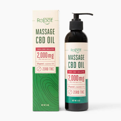 CBD Massage Oil | 2,000mg