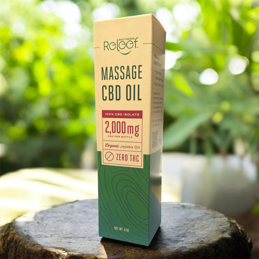 CBD Massage Oil | 2000mg CBD Isolate