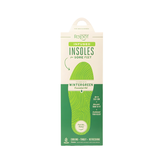 Sore Feet Relief Infused Insoles