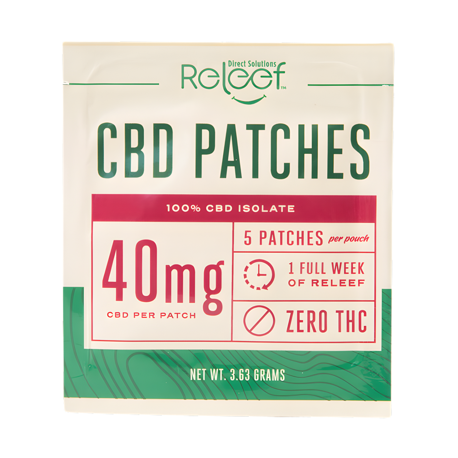 CBD Patches | 40mg CBD Isolate per Patch