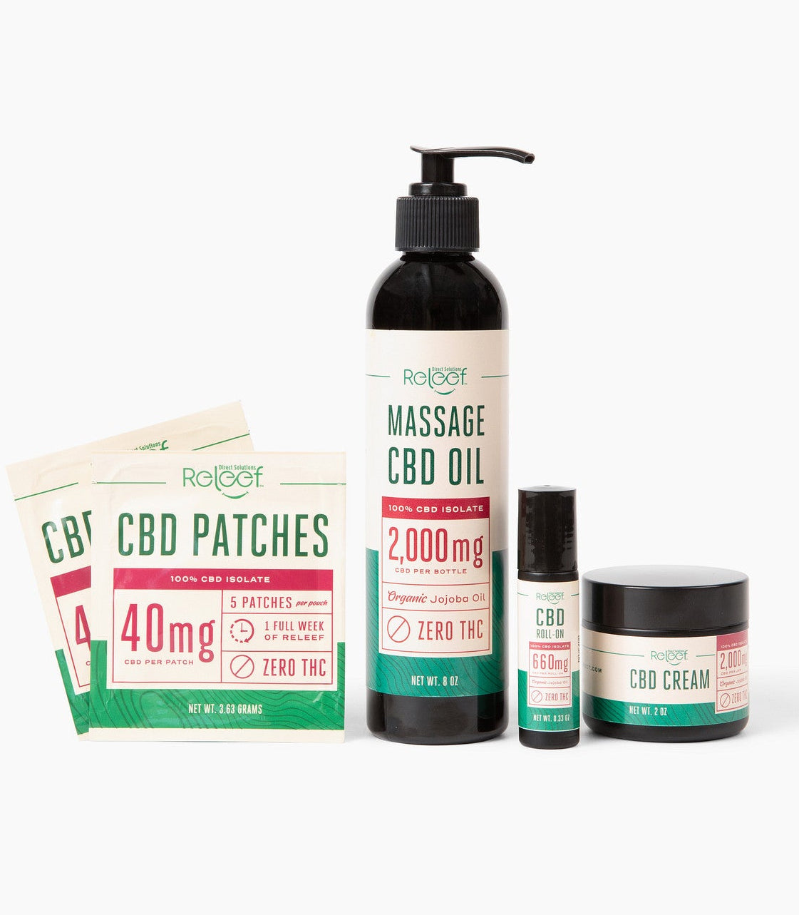 CBD Cream | 2000mg CBD Isolate – Releef Direct Solutions